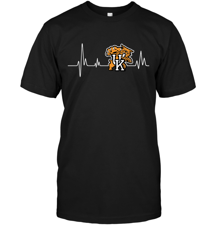 Kentucky Wildcats Heartbeat T-Shirt Kentucky Wildcats Heartbeat T-Shirt